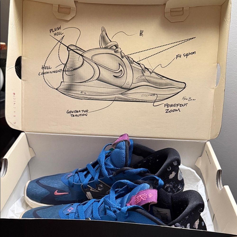 Nike Kyrie low 5 Marina Blue Basketball - Picture 5 of 6